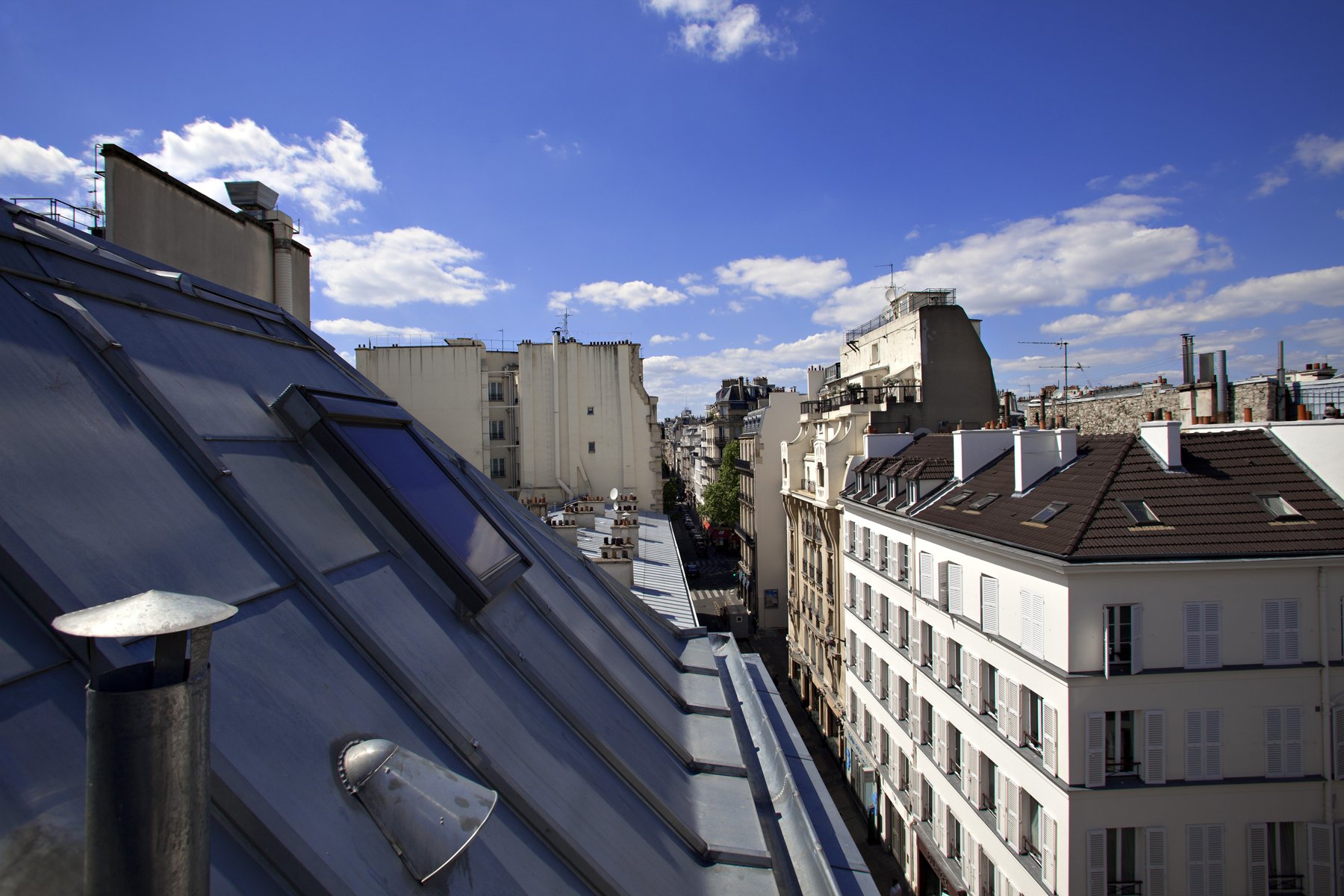 Best Western Plus Elysée Secret view on Paris rooftops